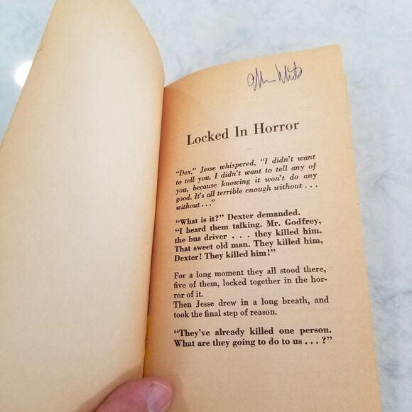 Five were missing (Formerly Ransom) paperback book by Lois Duncan first printing - Picture 7 of 8